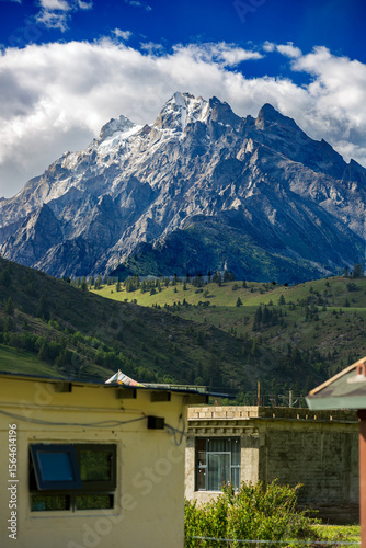 Wallpaper Mural mountain house in the alps Torontodigital.ca