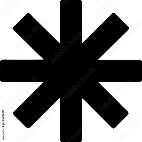 black and white yen symbol