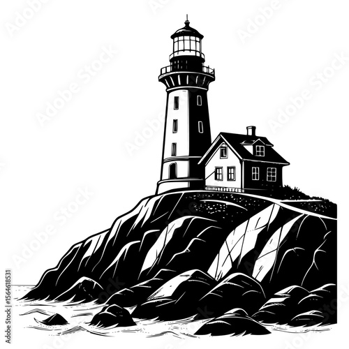 lighthouse on the beach