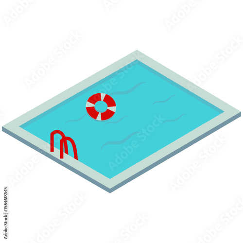 Swimming Pool Illustration