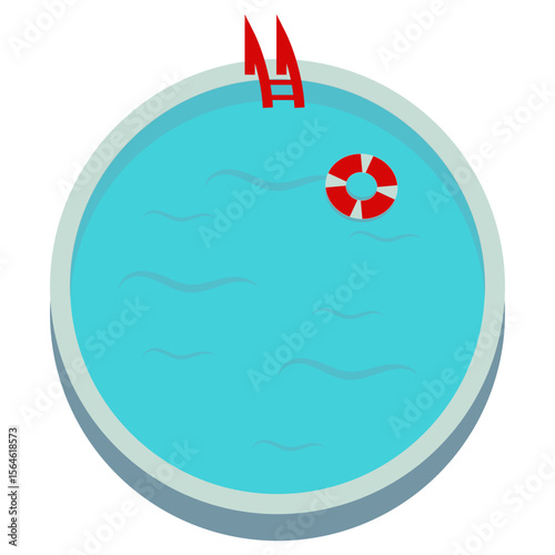 Swimming Pool Illustration