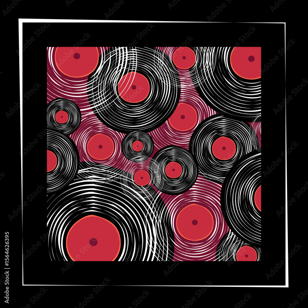 Obraz premium World Music Day concept design, June 21st. Poster, card, inventation for a holiday of music, musical festival, piano day, classical music or jazz festival