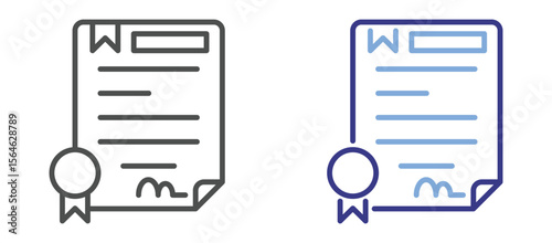 Contract Icon Color