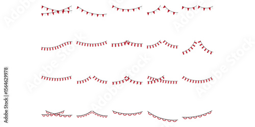 Indonesian Bunting Flag Decoration