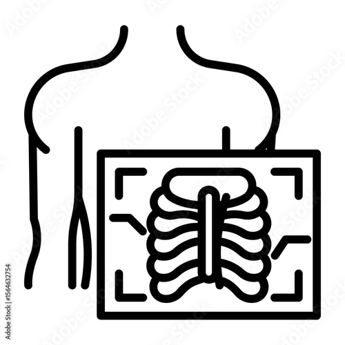 X ray check icon