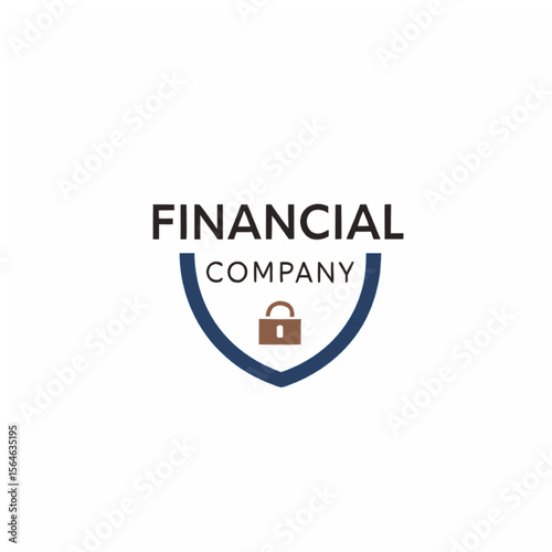 Financial Company Shield Professional Logo