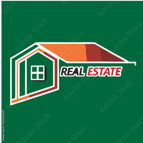 Real Estate House Property Logo Design