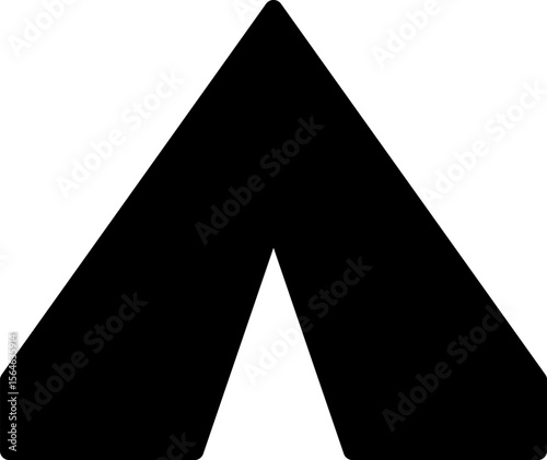 Tent icon set Simple vector illustration. Tourist Tent Line Design. Camp Travel Event.