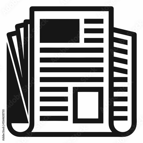 vector illustration of an open book