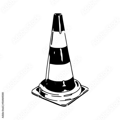 traffic cone clipart