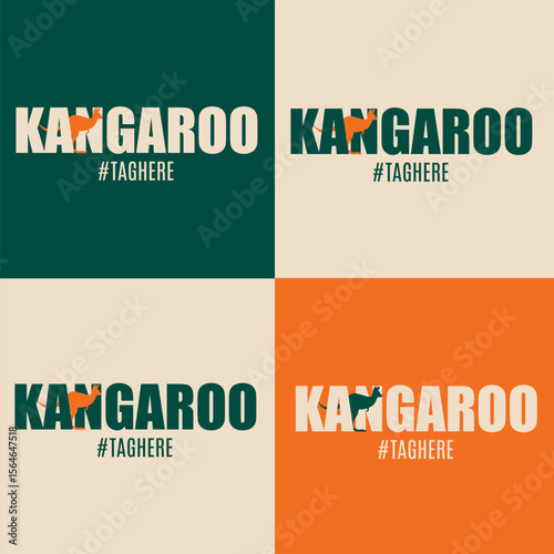 Australian Kangaroo Design Perfect for Print, Apparel, etc