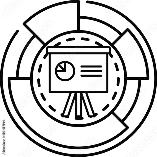A black and white image of a projector with a white background
