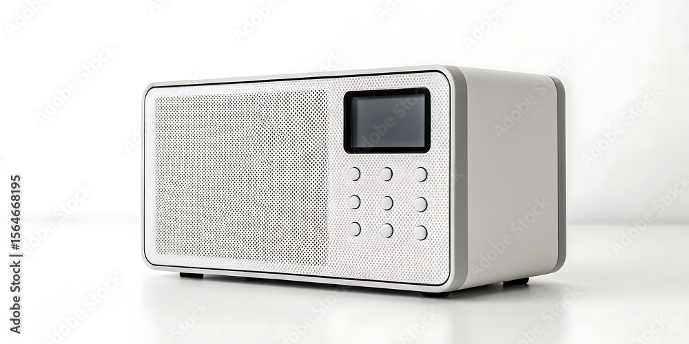 Fototapeta premium electronic device isolated on white