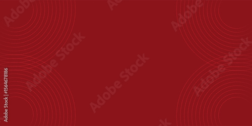 Collection of red concentric circles. Collection of radial sound wave or sonar rings. Pack of radar icon symbols, targets, dashed lines, halftones.vector illustration.modern.