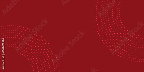 Collection of red concentric circles. Collection of radial sound wave or sonar rings. Pack of radar icon symbols, targets, dashed lines, halftones.