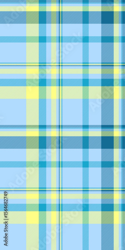 Vibrant pastel plaid pattern in blue, yellow, and green hues.  Perfect for textile design, website backgrounds, or crafting projects.