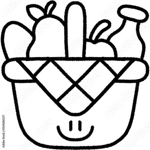 Picnic Basket Doodle