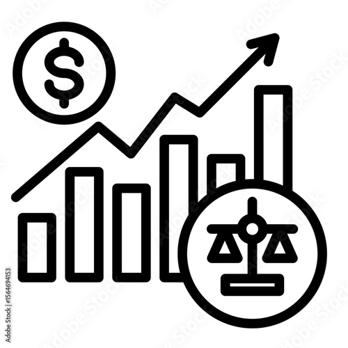 Market Regulation  Icon Element For Design