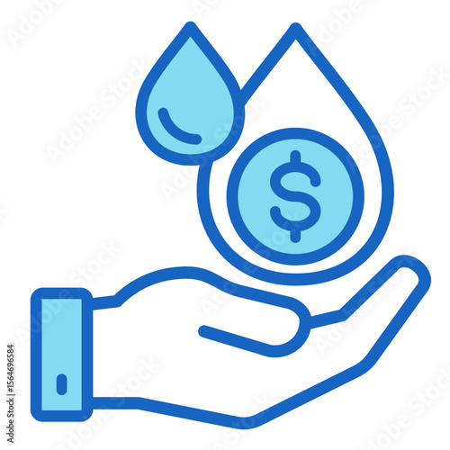 Market Liquidity  Icon Element For Design