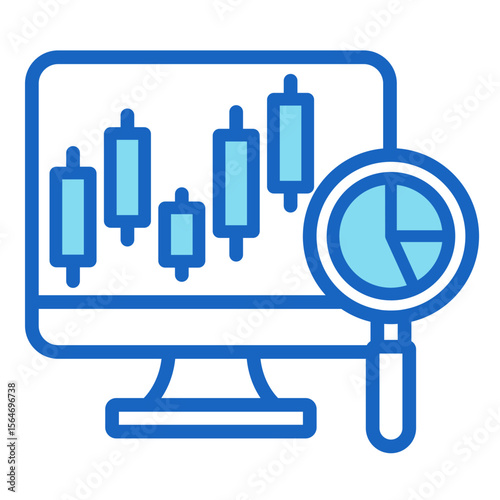 Technical Analysis  Icon Element For Design