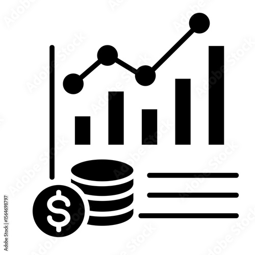 Market Capitalization  Icon Element For Design