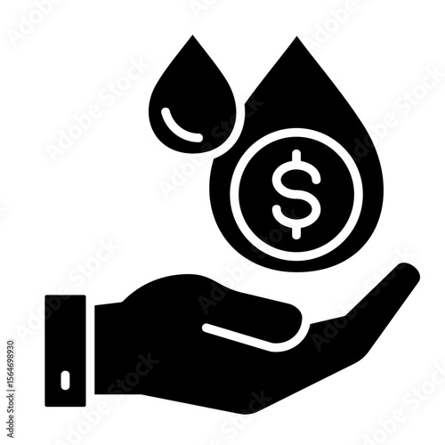 Market Liquidity  Icon Element For Design