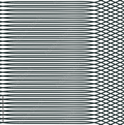 Texture with horizontal stripes and a grid closer to the side of the texture.