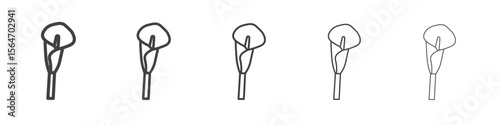alto clef icon simple illustration collection symbol