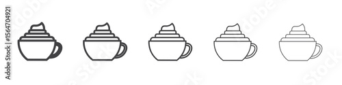 cappucino icon simple illustration collection symbol