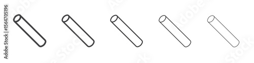 Chalk icon simple illustration collection symbol