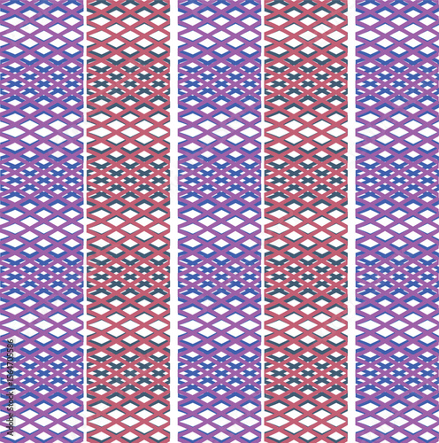 A grid with wide colored zones in the vertical direction.