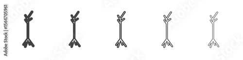 coat hanger icon simple illustration collection symbol
