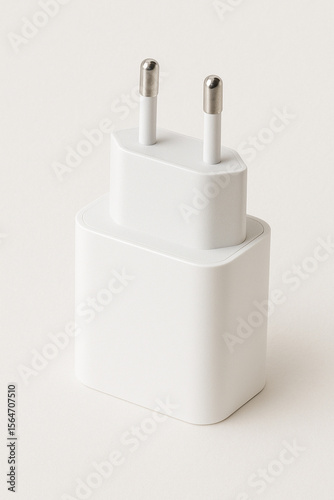 Charger Block Isolated on White
