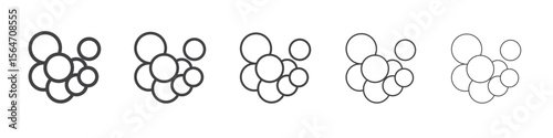 euro sign icon simple illustration collection symbol