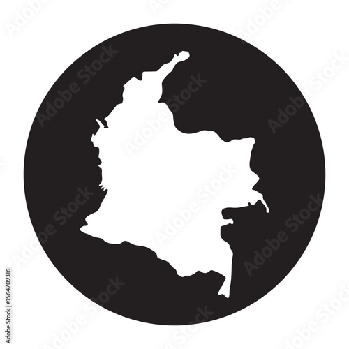icon map of Colombia