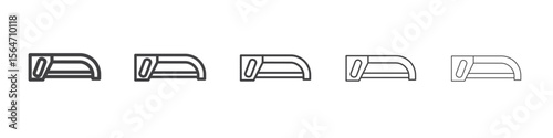 hacksaw icon simple illustration collection symbol