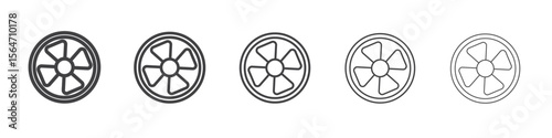 Hair comb icon' simple illustration collection symbol