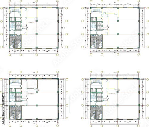 vector illustration design architectural detail plan site plan layout view building office building skyscraper