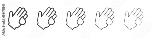 hypoallergenic icon simple illustration collection symbol