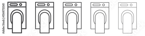 map of Austria icon simple illustration collection symbol