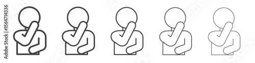 Nausea icon simple illustration collection symbol