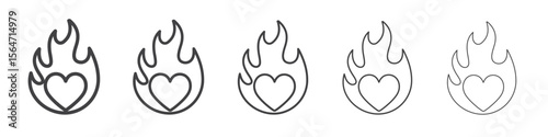 Passion icon simple illustration collection symbol
