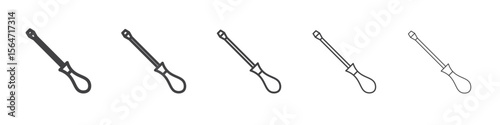 screw driver icon simple illustration collection symbol