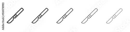 surgery icon simple illustration collection symbol