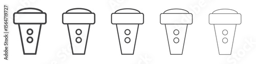 Ultrasound device icon simple illustration collection symbol