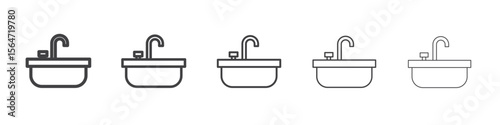 Undo arrow sign icon simple illustration collection symbol
