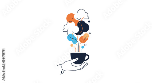 Aromatic Morning Routine Hot Drinks and Relaxation Therapy