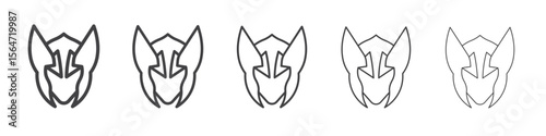 valkyrie icon simple illustration collection symbol