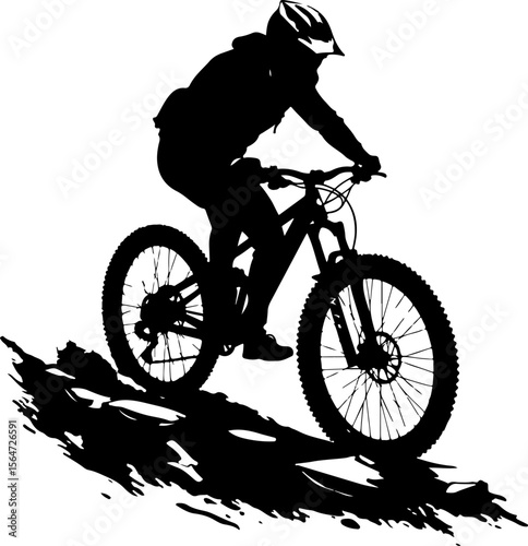 hiker outdoor  adventure, mountains biker  vector bundle