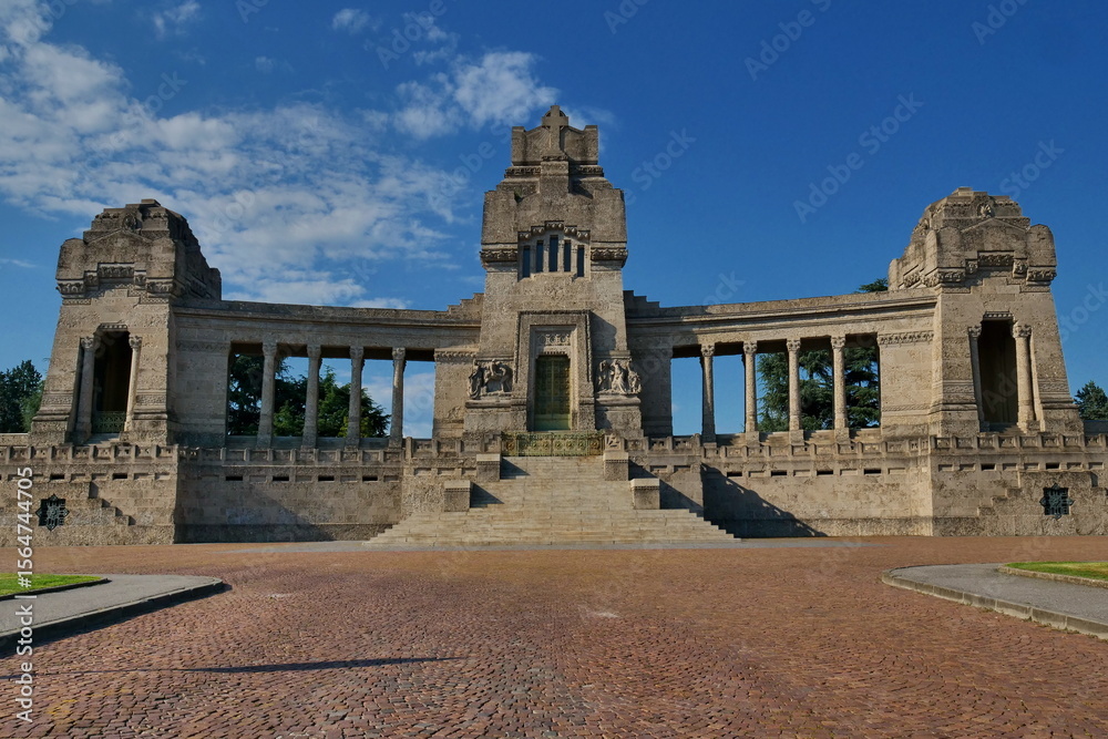 Fototapeta premium Monumental cemetery of Bergamo, Lombardy, Italy